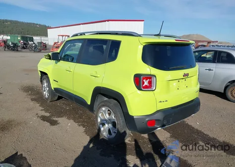 2018 Jeep Renegade Limited 4X4 from USA, damaged, VIN ZACCJBDB7JPH43610